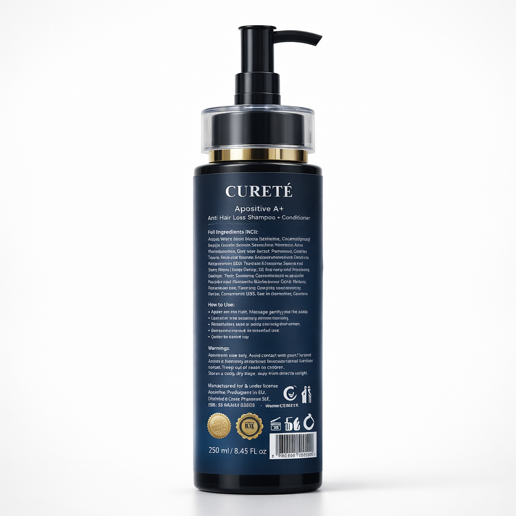 CURETÉ A+ Anti Hair Loss Shampoo & Conditioner